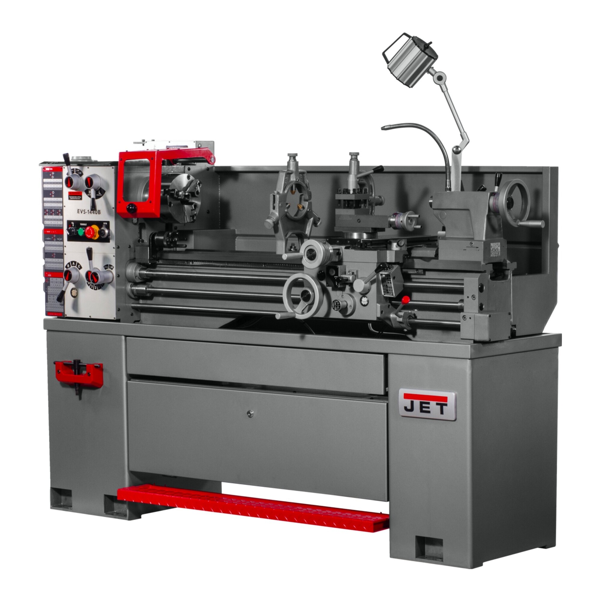JET, Metalworking Lathe, Model# EVS-1440B